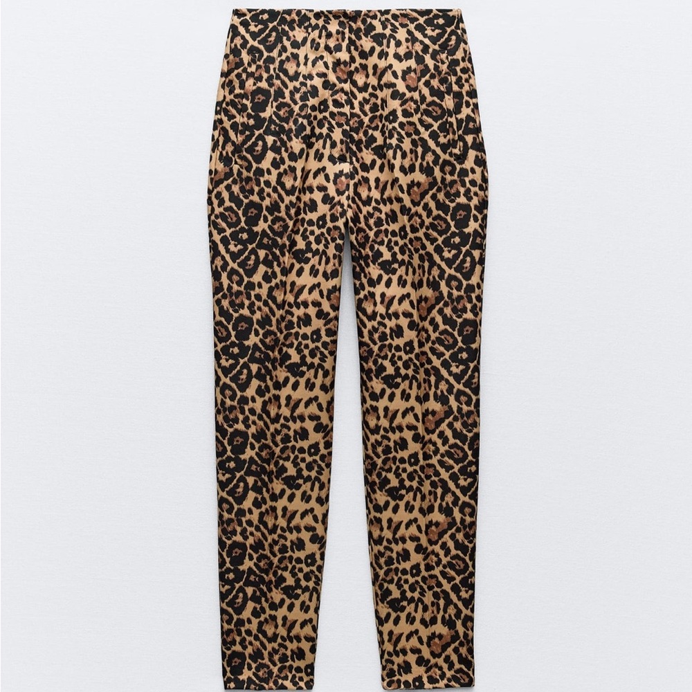 Leopard trousers